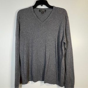 Banana Republic Premium Luxe Yarn Sweater Grey Size L